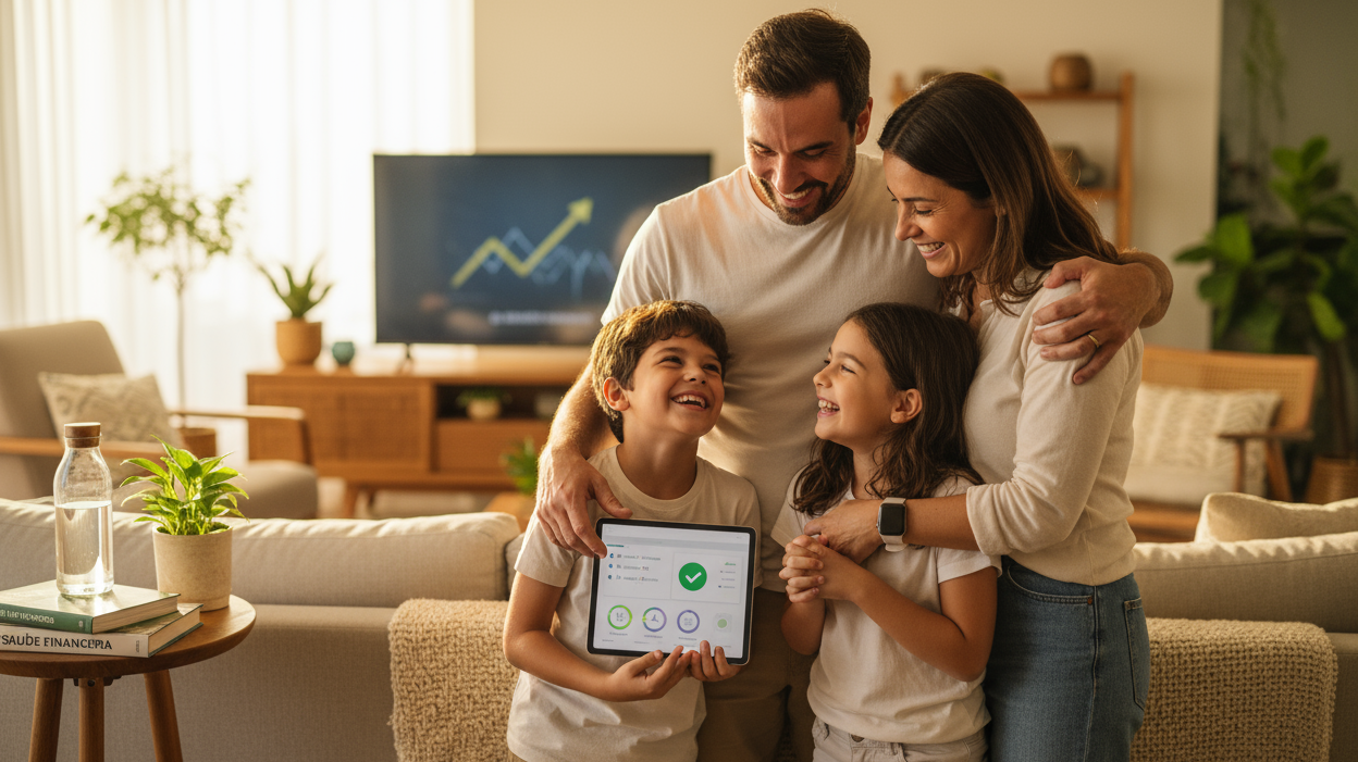 Exemplo real: como uma família de Curitiba reduziu 40% dos gastos com saúde
