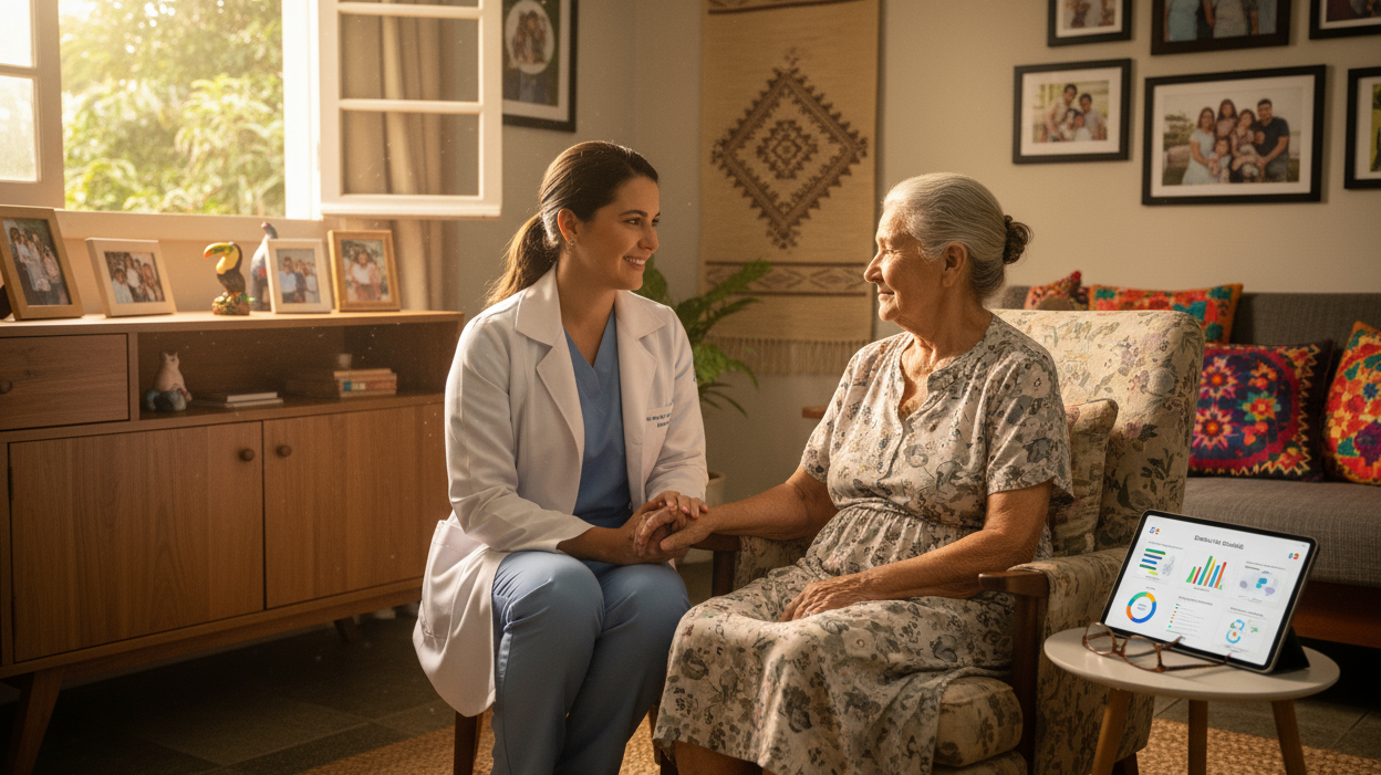 Hospitais lotados: como o cuidado domiciliar está desafogando o sistema público e privado