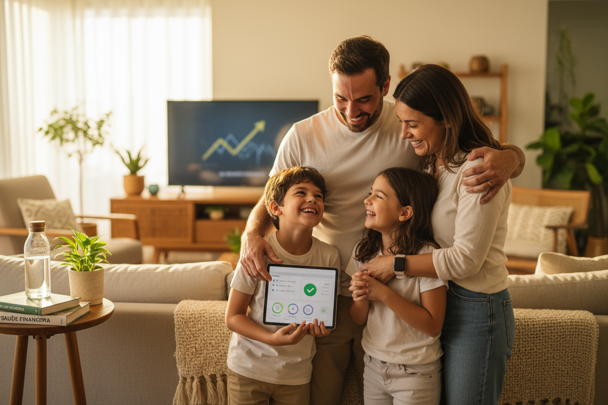 Exemplo real: como uma família de Curitiba reduziu 40% dos gastos com saúde
