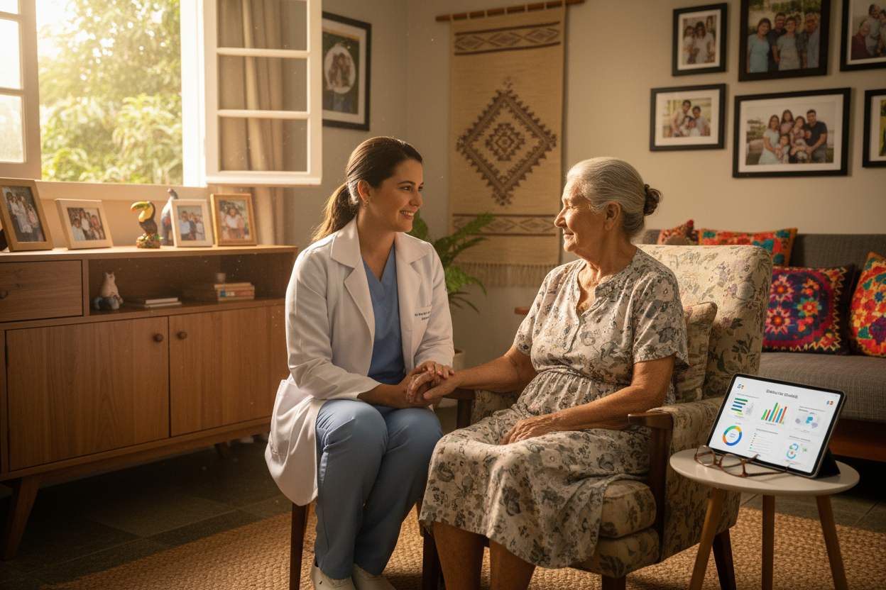 Hospitais lotados: como o cuidado domiciliar está desafogando o sistema público e privado